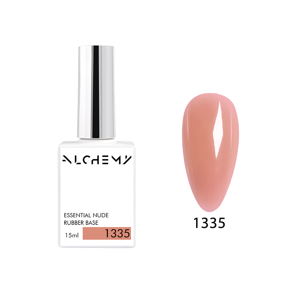 Essential Nude Rubber Base 1335 (soft), 15ml - AlchemyCosmetics
