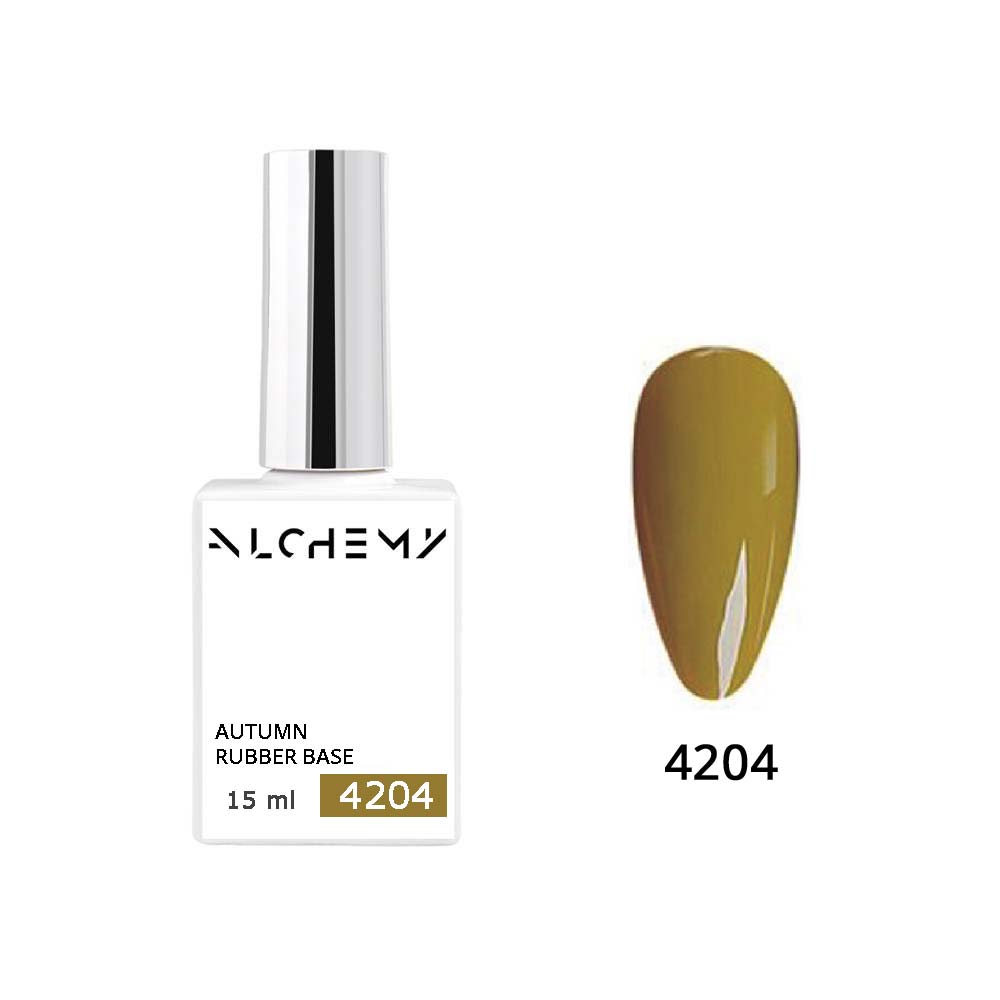 Autumn Rubber Base 4204 (medium) 15ml - AlchemyCosmetics