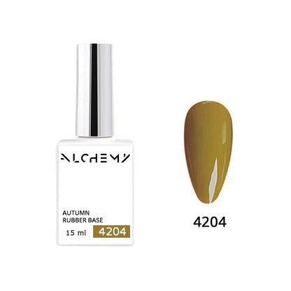 Autumn Rubber Base 4204 (medium) 15ml - AlchemyCosmetics