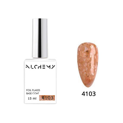 Golden Time Glitter Rubber Base 4103 (soft) 15ml - AlchemyCosmetics