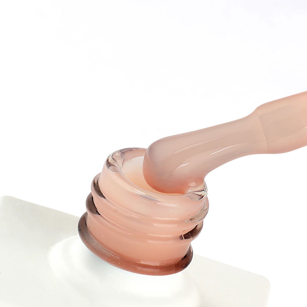 Nude Pink Rubber Base 1007, 15ml(hard) - AlchemyCosmetics