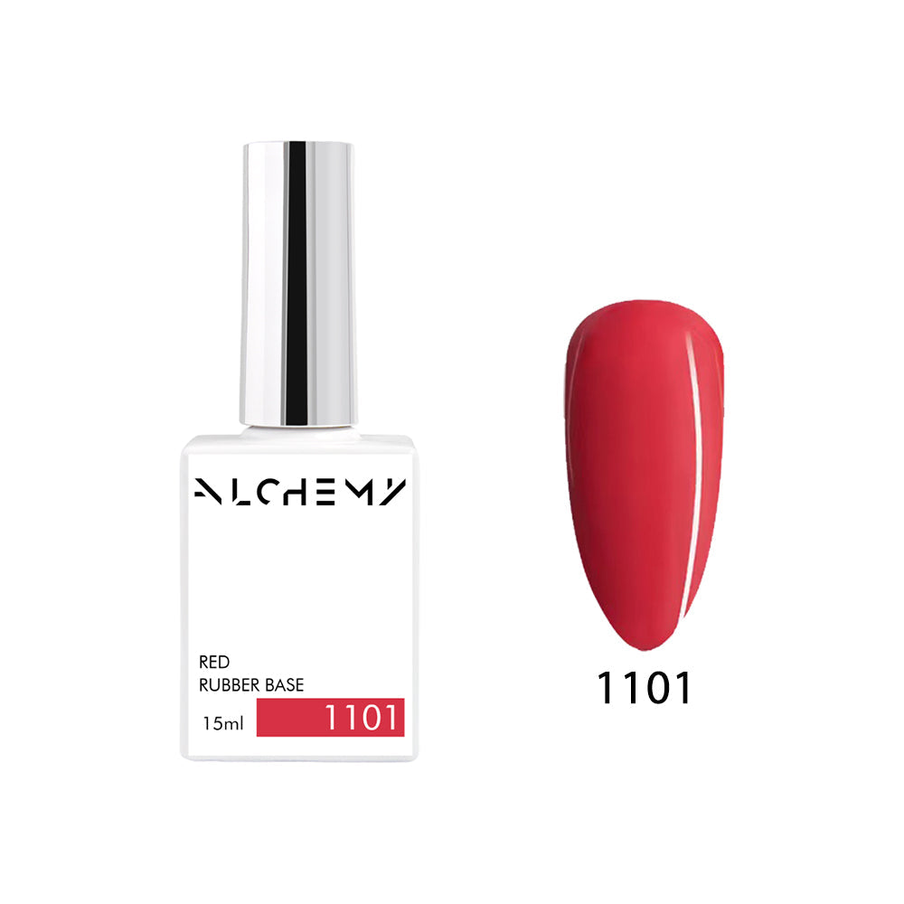 Red Rubber Base 1101 (medium – hard), 15m - AlchemyCosmetics