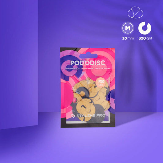 Refill Pads PodoDisc M, 320grids - AlchemyCosmetics
