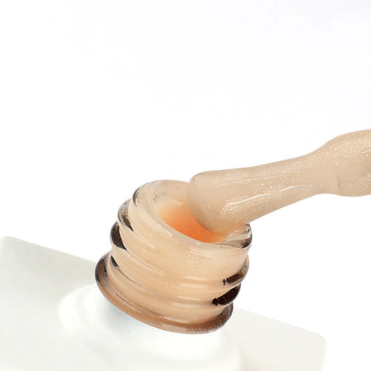 Shimmer Rainbow Rubber Base 1505 (hard), 15ml - AlchemyCosmetics