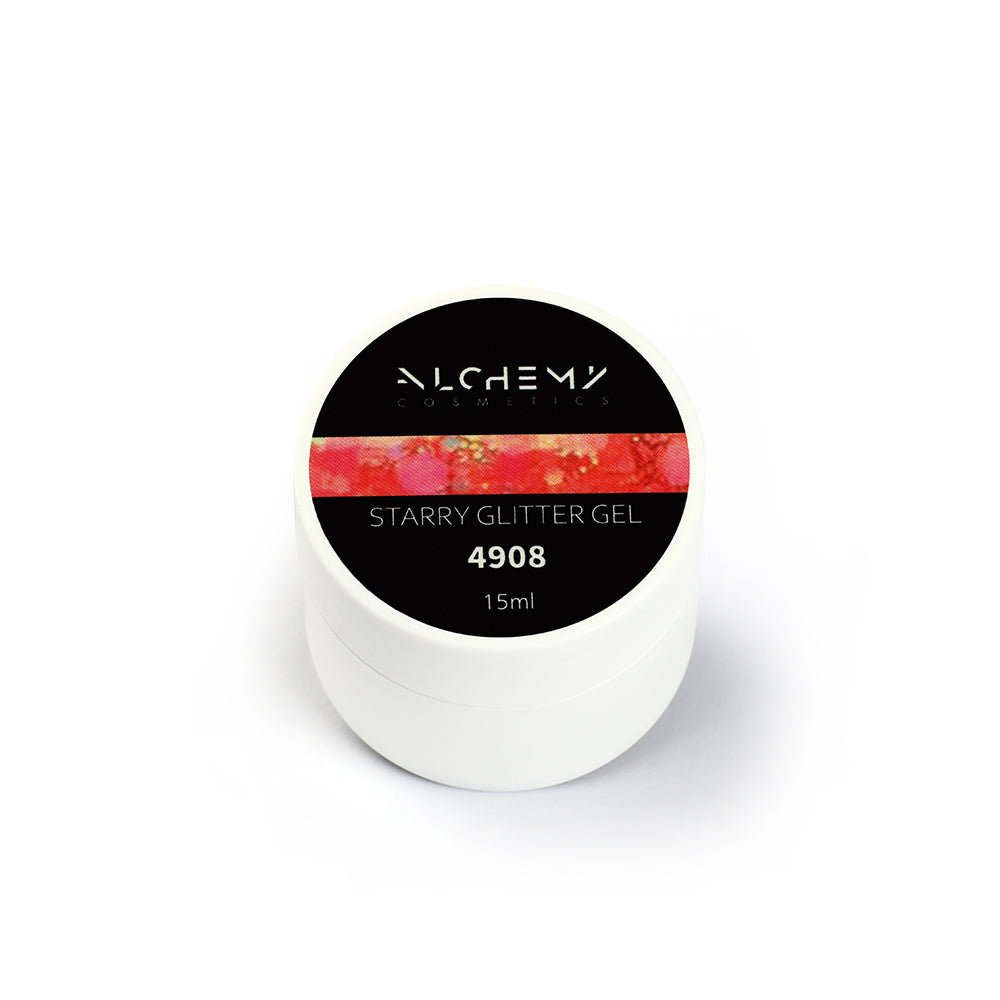 Starry Gel Glitter Gel - 4908, 15ml - AlchemyCosmetics